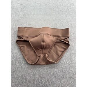 DanceJox Dance Belt Brief Mens XL Brown Nude Compression Underwear Dancewear